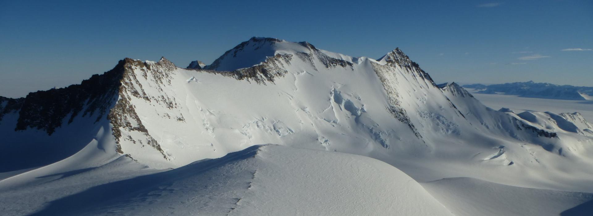 Mount Sporli, Antarctica, photo by Antarctic Logistics